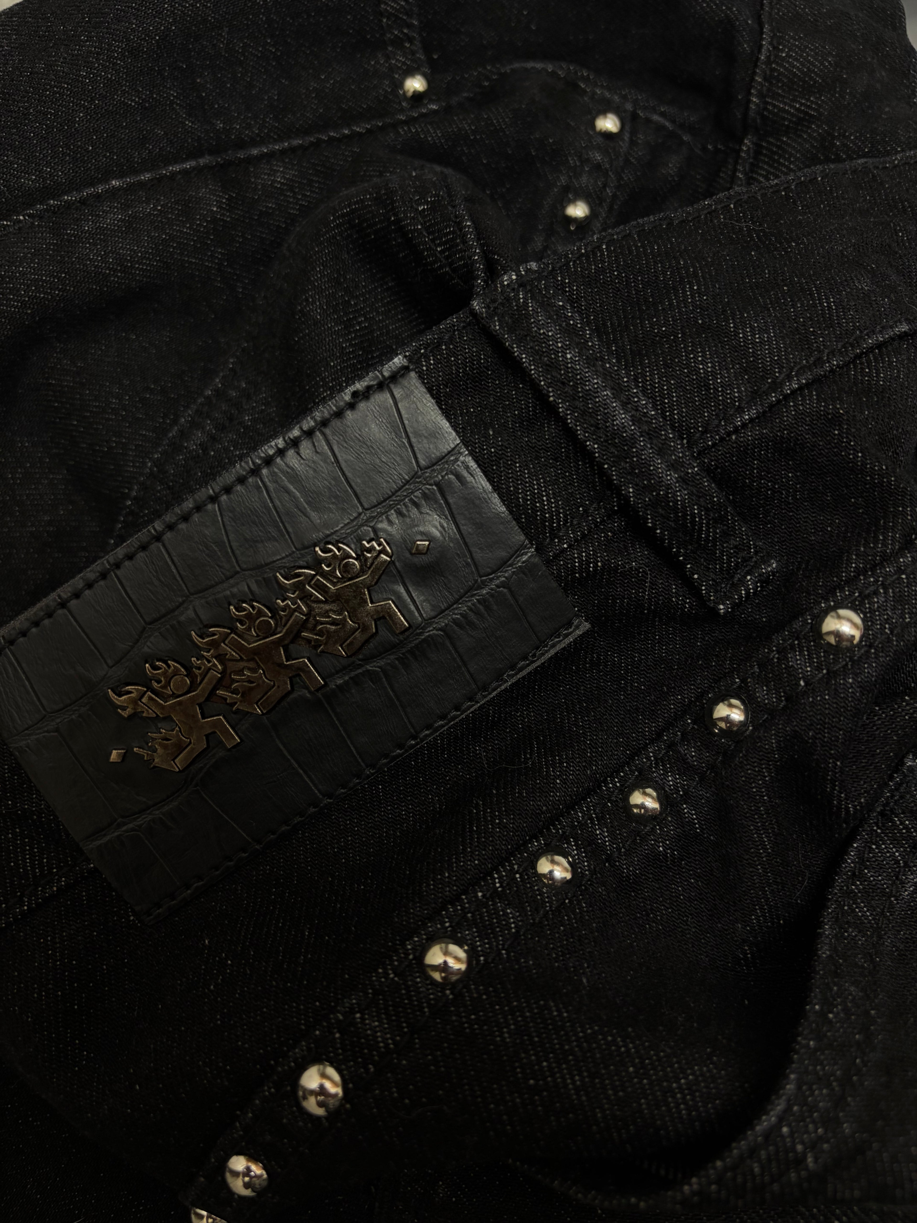 Hardware Denim Shorts