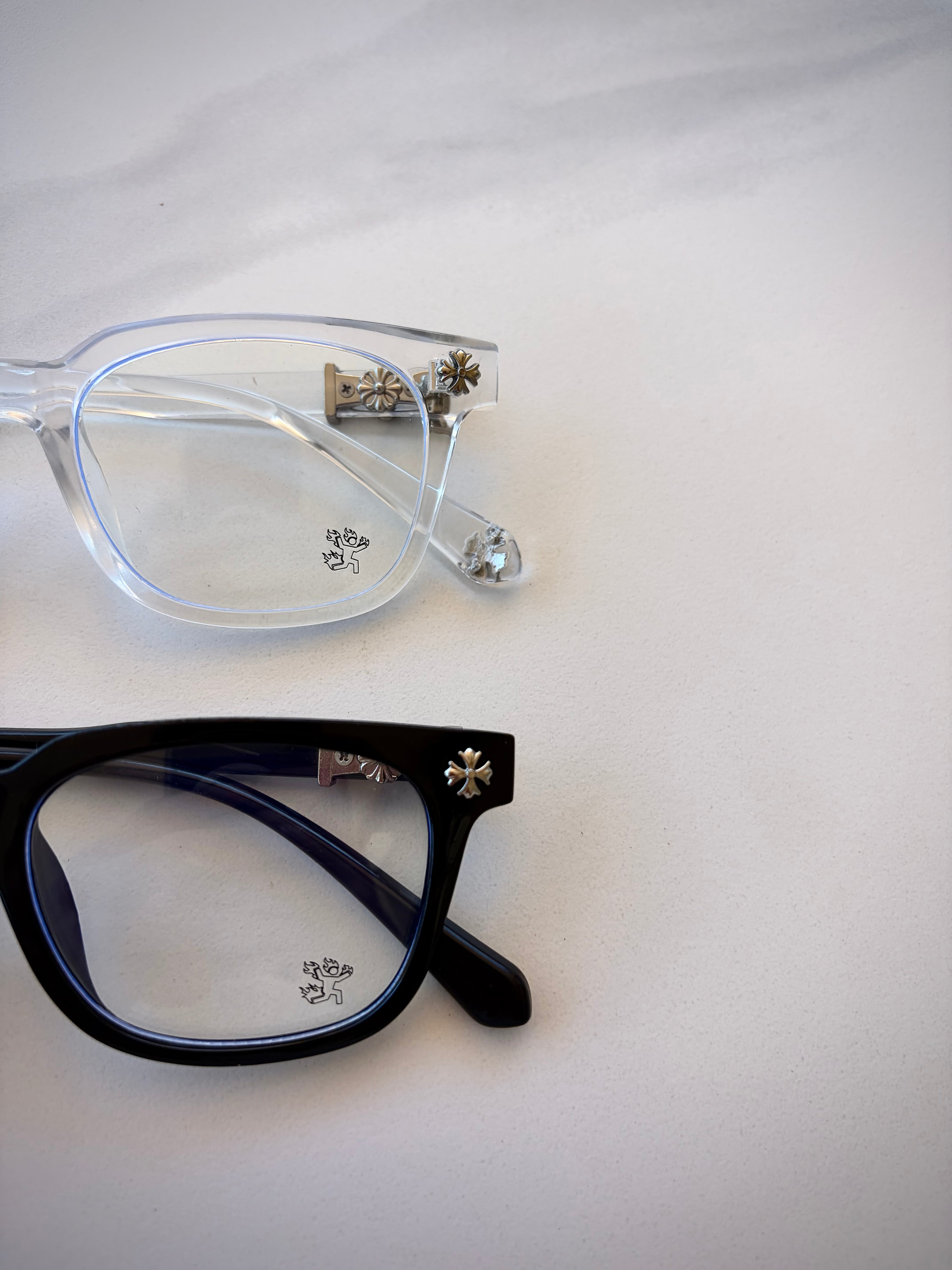 Chrome Man on Fire Glasses