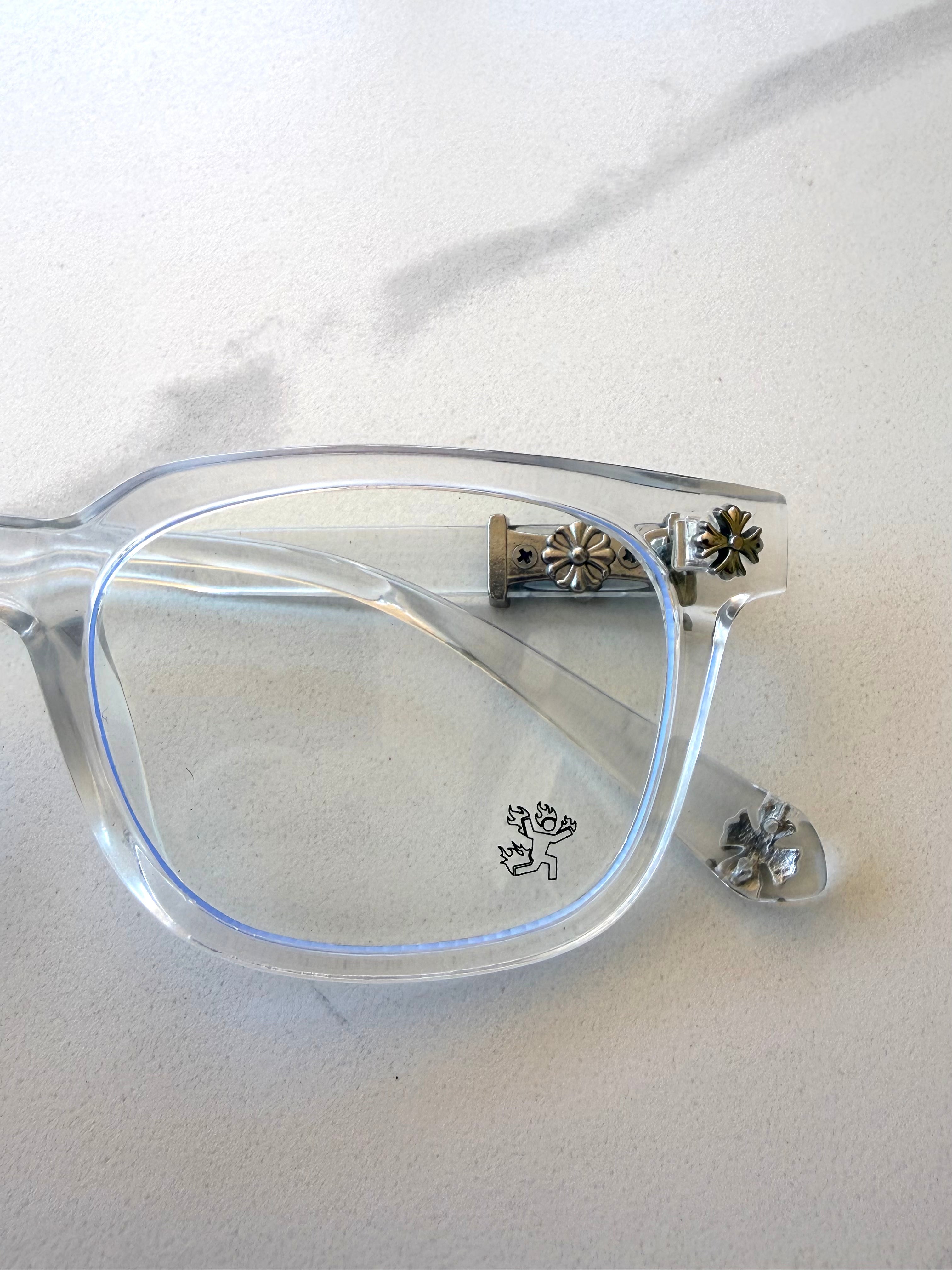 Chrome Man on Fire Glasses
