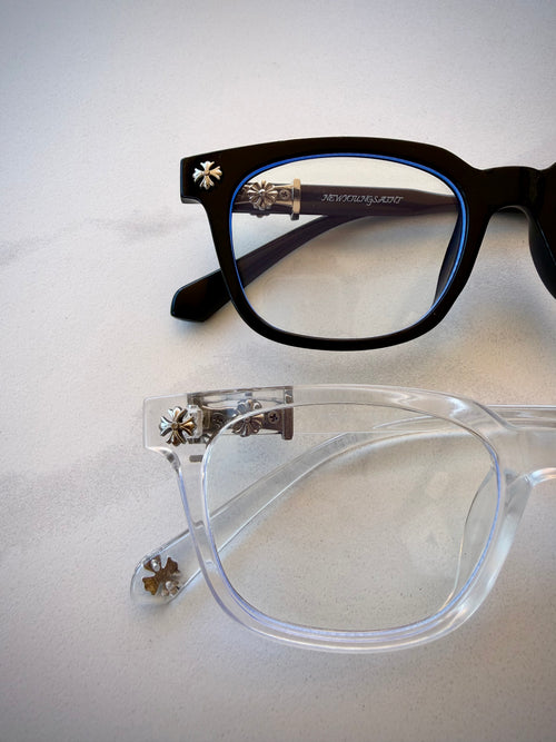 Chrome Man on Fire Glasses