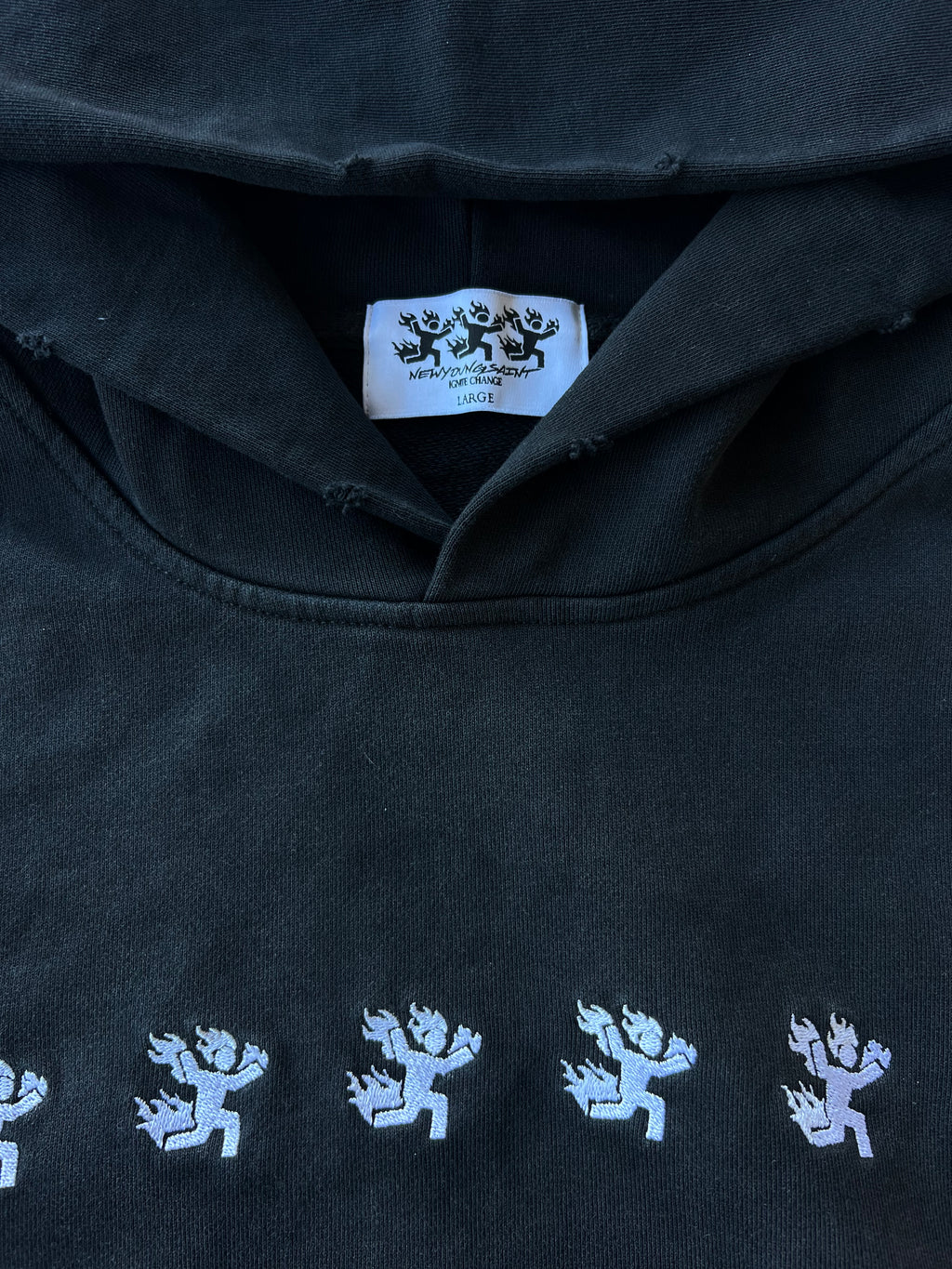 FW25 MAN ON FIRE HOODIE