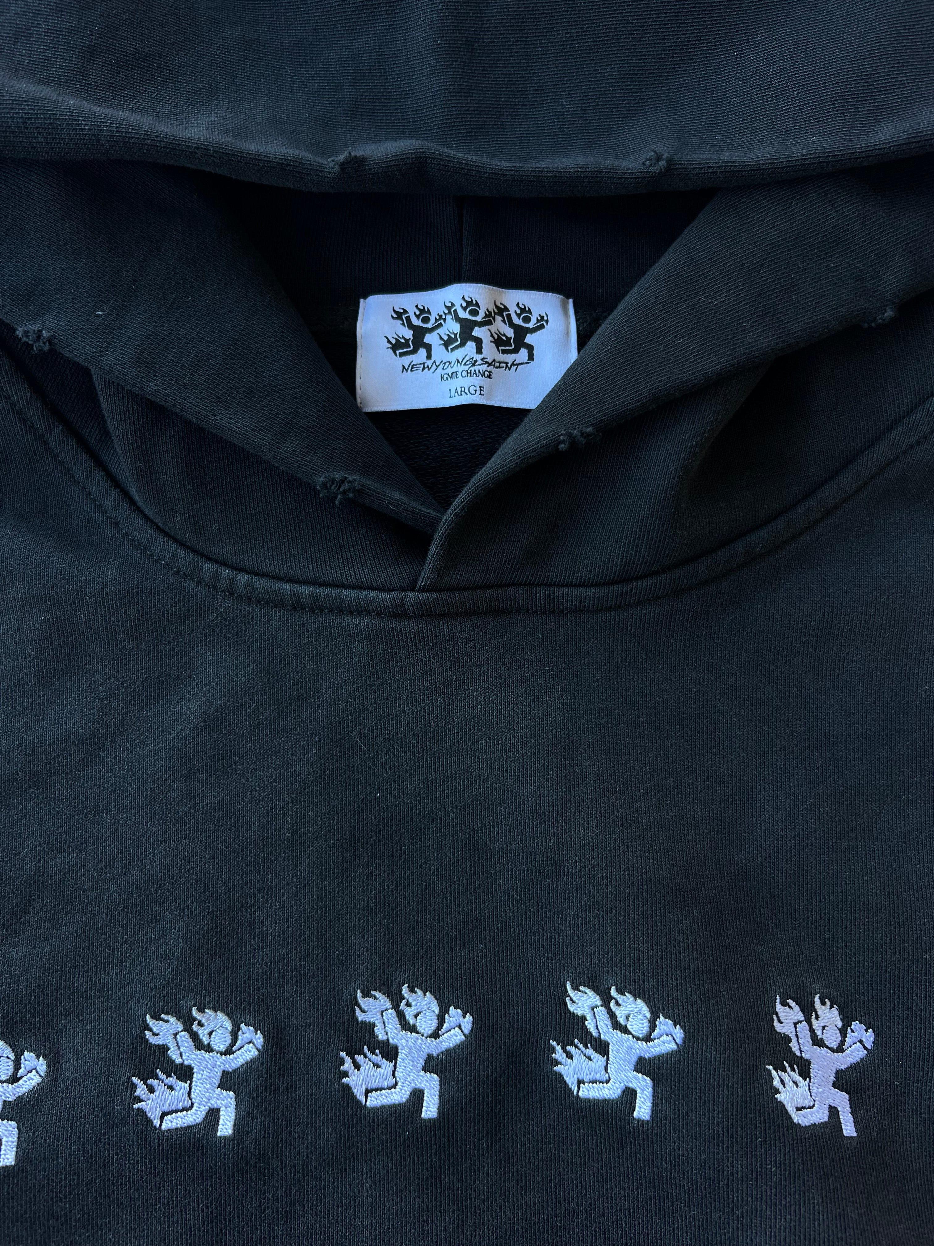 FW25 MAN ON FIRE HOODIE