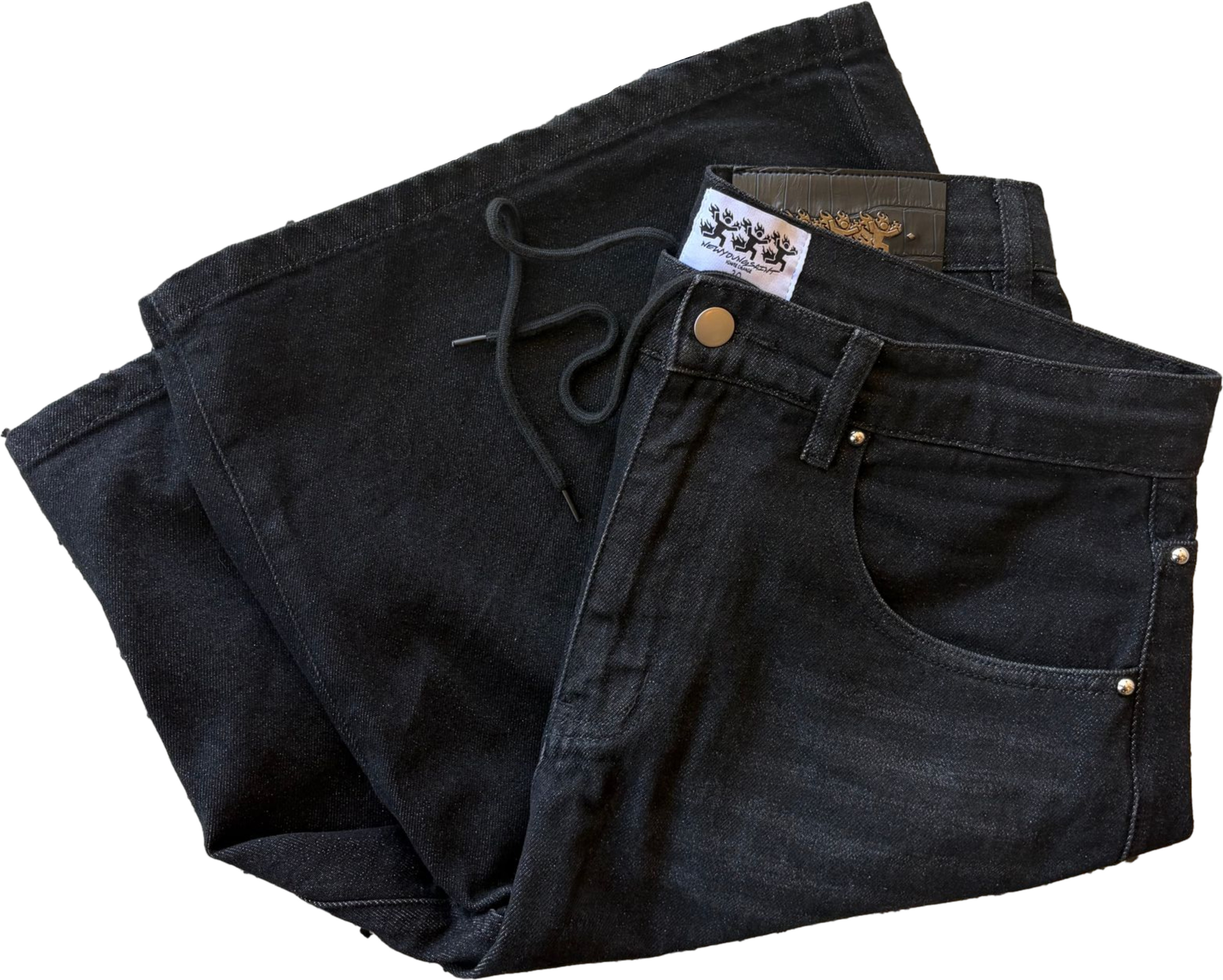 Hardware Denim Shorts
